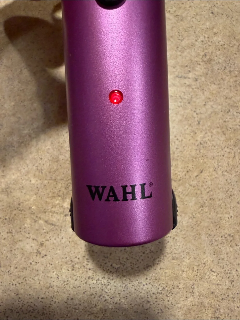 Wahl Original Arco Cordless Animal Pet Clipper 1854 Kit Purple w/ Charger Tested